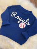Embroidered KC Baseball Pullover