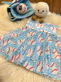 KC Baseball Mesh Twirl Skort