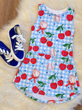 KC Baseball Cherry Athletic Dress