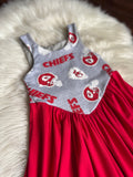 Upcycle Football Dress 4t