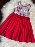 Upcycle Football Dress 4t