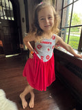 Upcycle Football Dress 4t