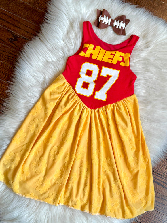 Upcycled 87 Jersey Dress 4t