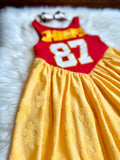 Upcycled 87 Jersey Dress 4t