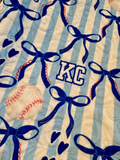 Quilted Stroller Blanket