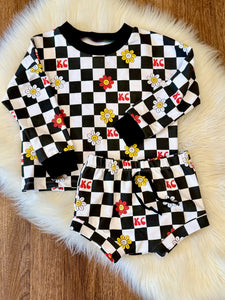 KC Checker French Terry Set