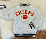 Glitter KC Bomber Jacket