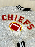 Glitter KC Bomber Jacket